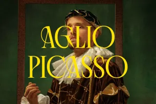 Aglio Picasso - Vintage Serif Display Font
