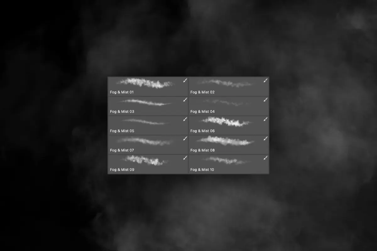 Fog & Mist - Photoshop Brushes