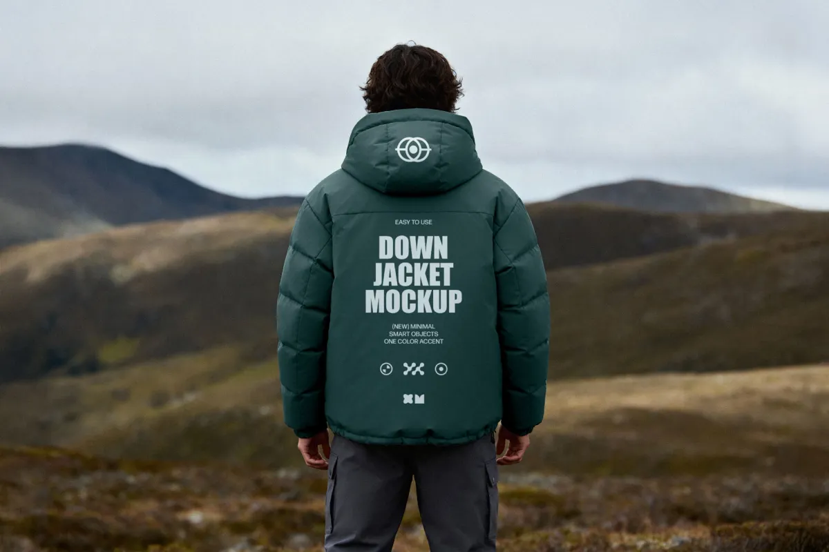 Puffer Jacket Mockup