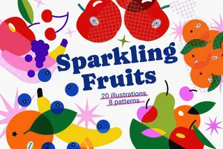 Fruits Illustrations & Patterns