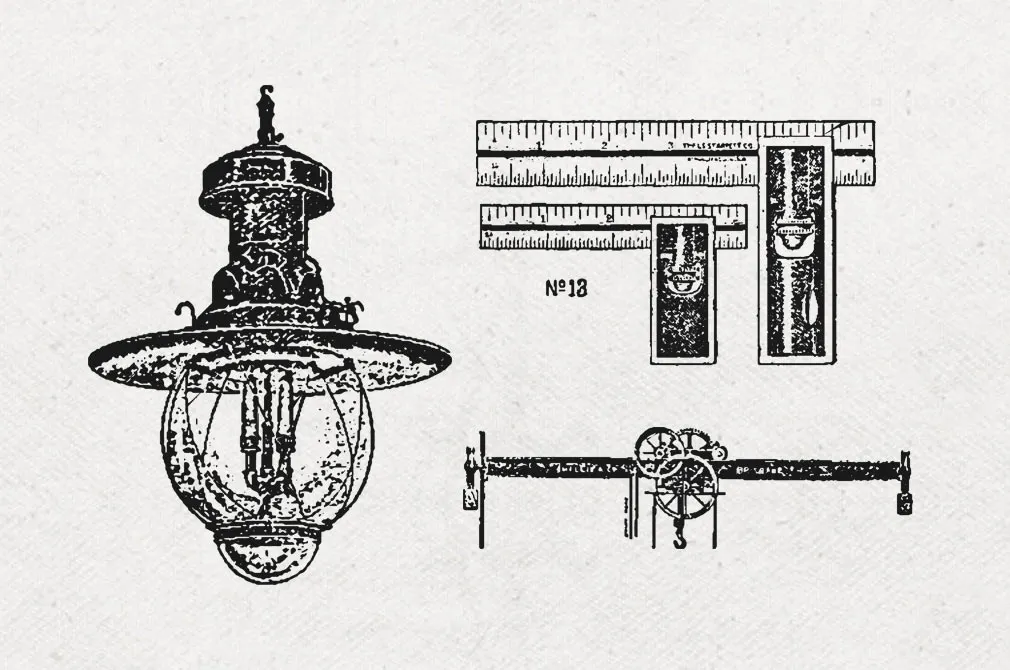 Industrial Vector Illustrations Set