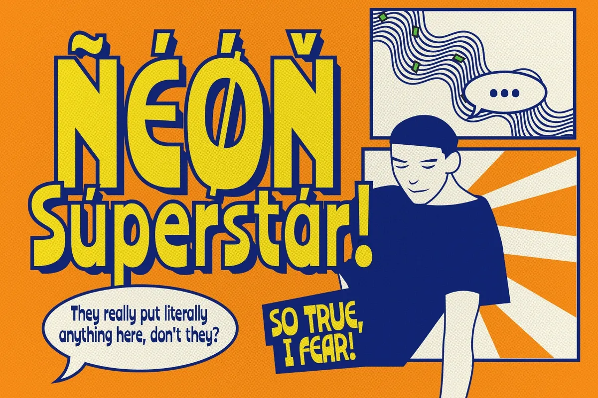 Rethicon Retro-Styled Font
