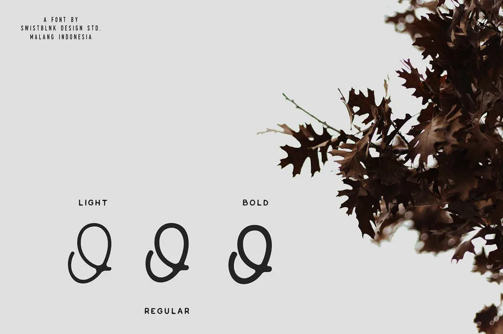 Bant Achillers Script Typeface