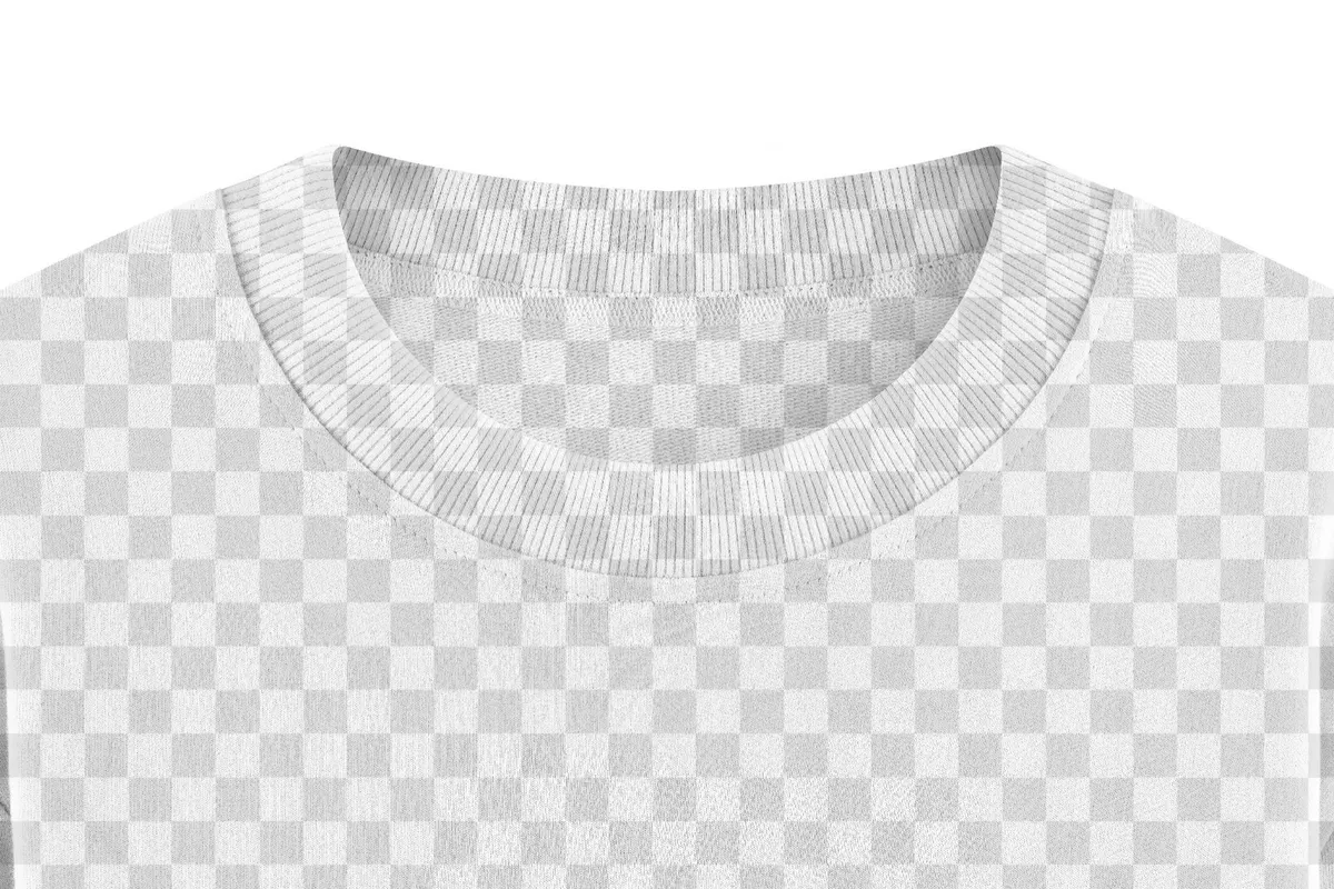 Closeup Crewneck Sweatshirt Mockup