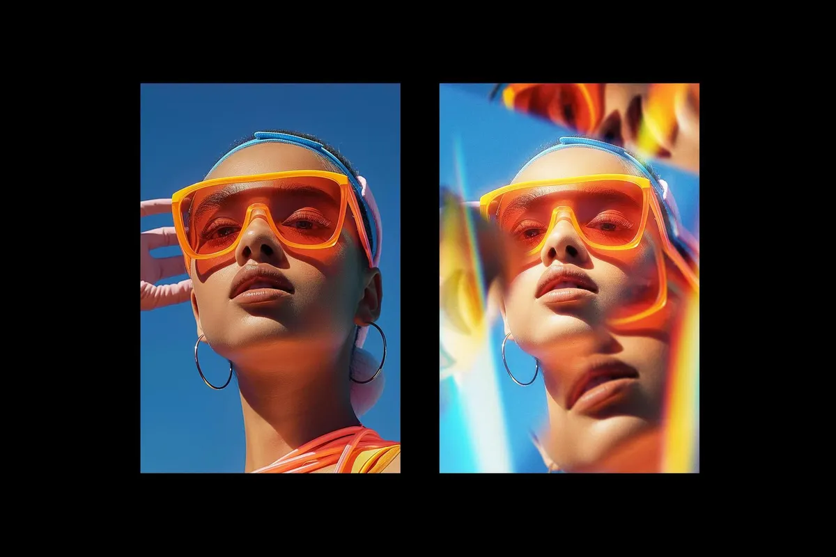 Bright Prismatic Photo Effect