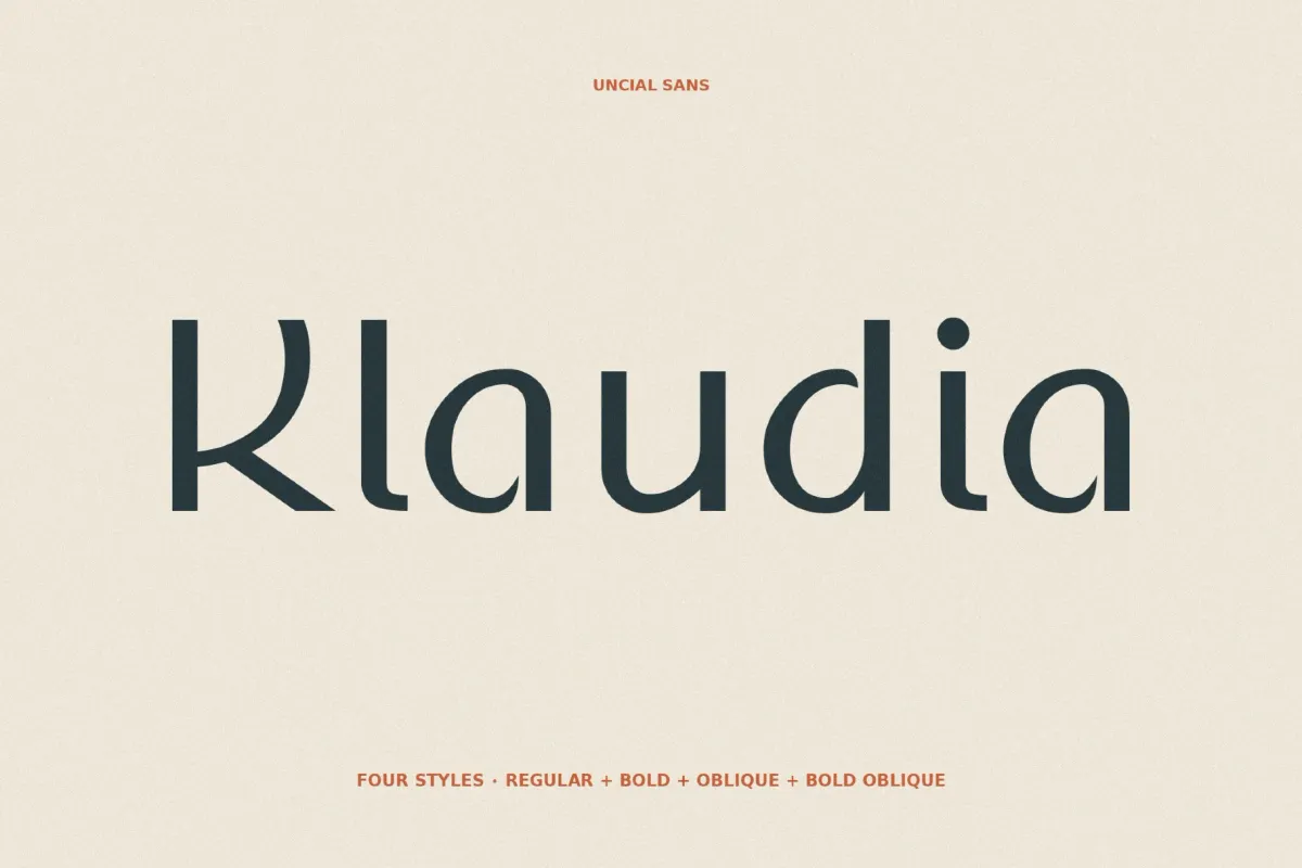 Klaudia - Fantasy Font Family
