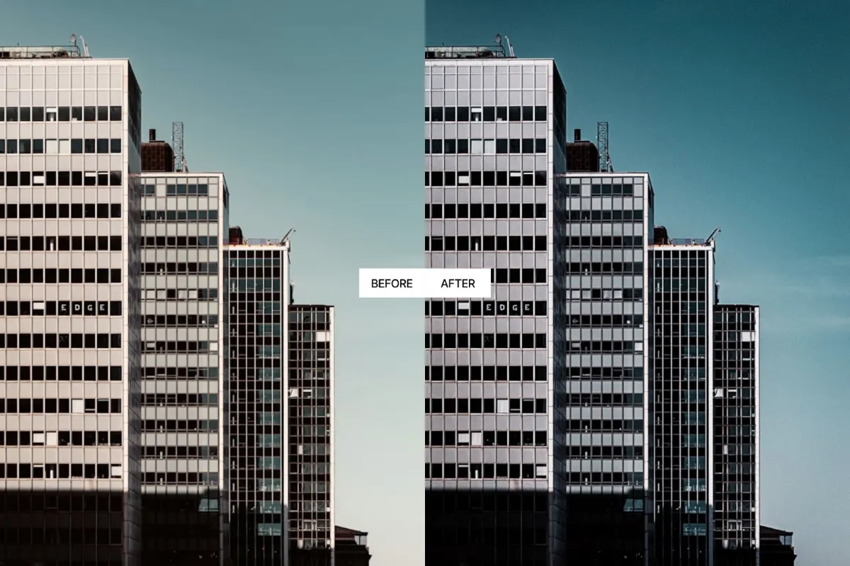Cold Blue Cinematic Lightroom Presets