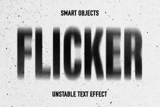 Unstable Text Effect