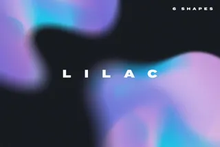 Lilac Gradient Texture Elements