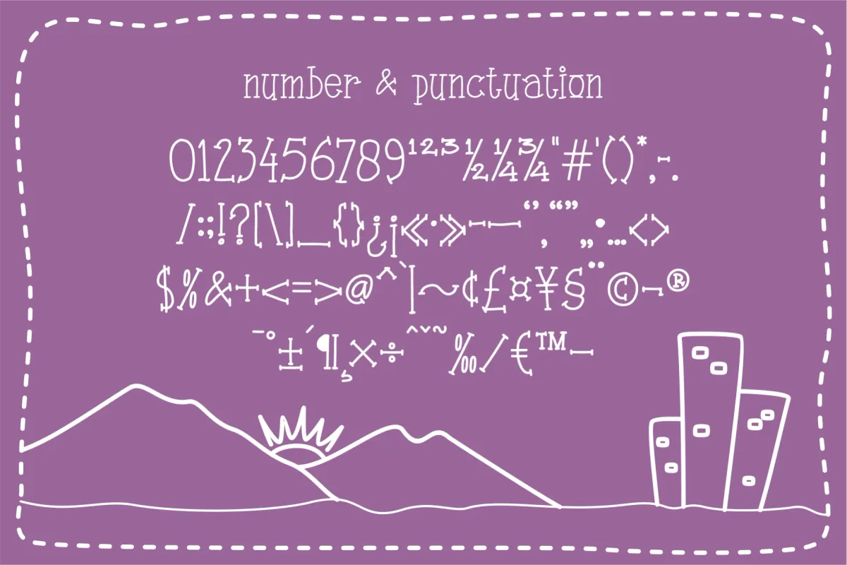 Flinksy - Playful Handdrawn Font