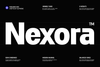 GC Nexora – Modern Variable Sans