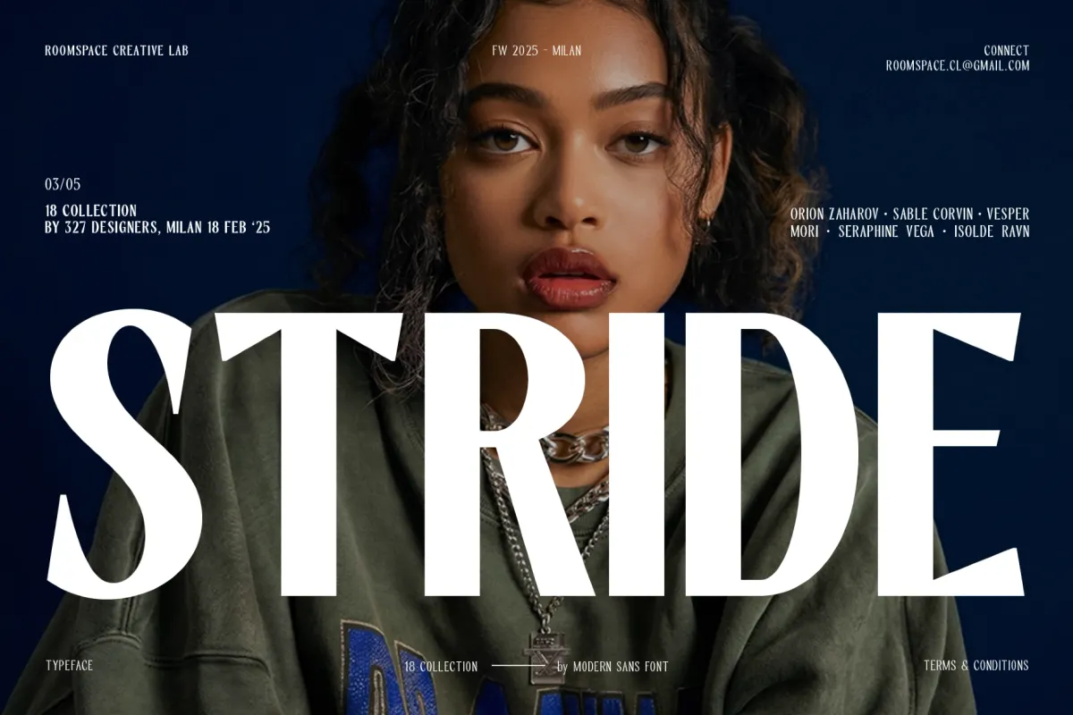 Slicer – Condensed Sans Serif Font Family