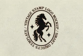 Vintage Print Stamp Effect