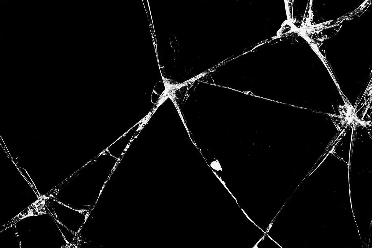 Broken Glass Overlay Textures