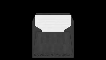 Envelope Mockup