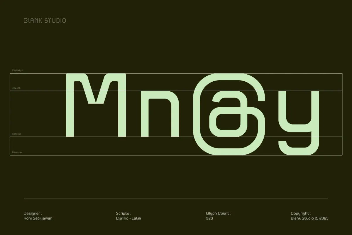 Modex Sans - Geometric Sans Serif Font