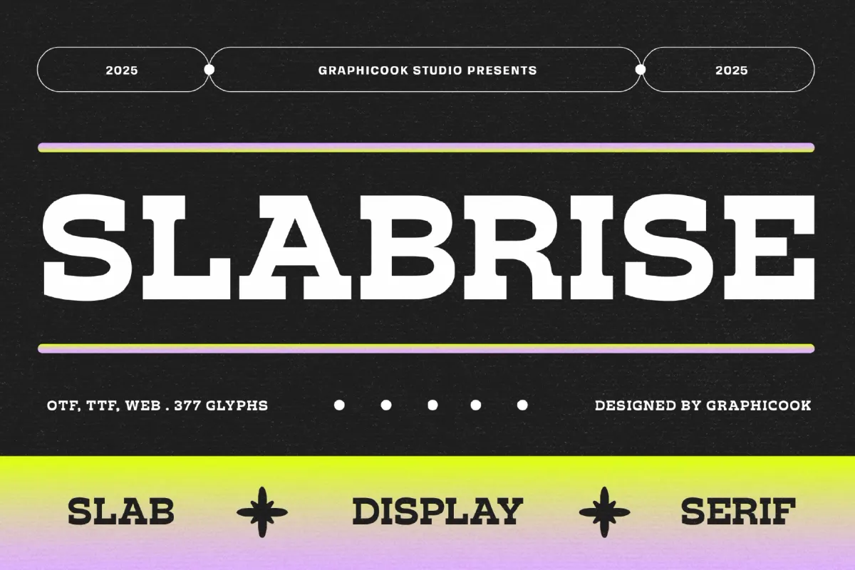 Slabrise Font