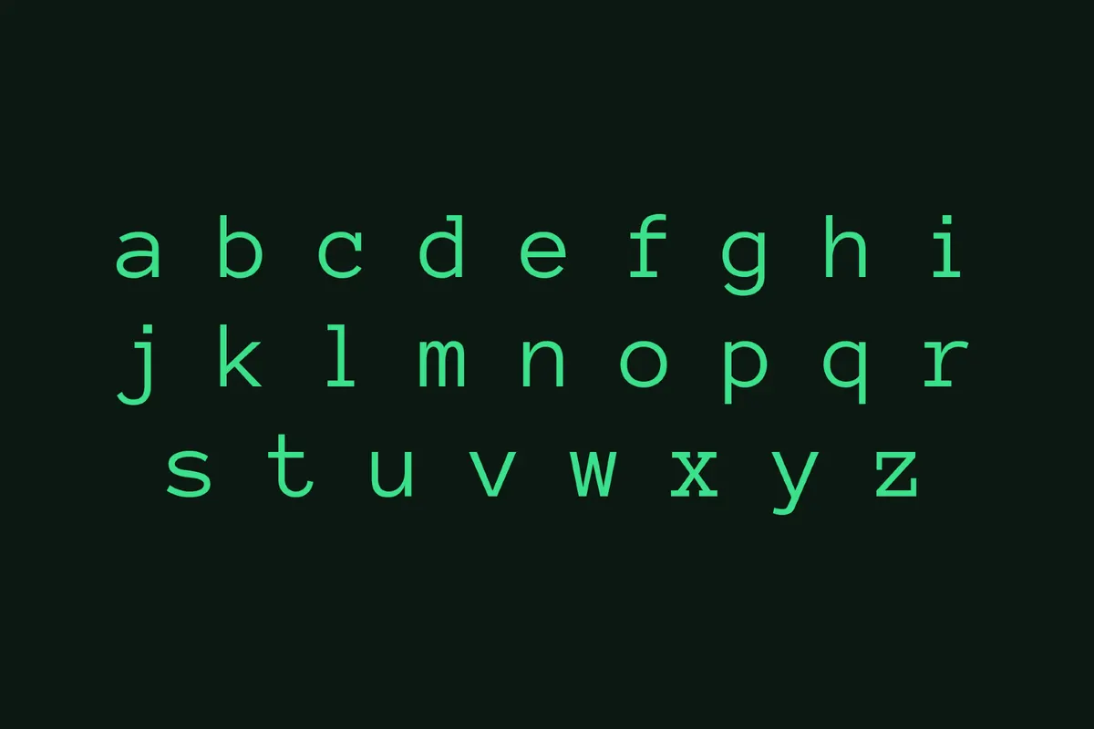 Anonymous Pro Mono Font