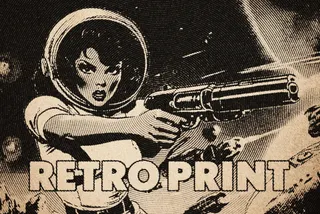 Retro Print Photo Effect