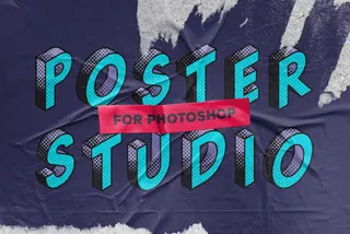 Glued Poster Templates
