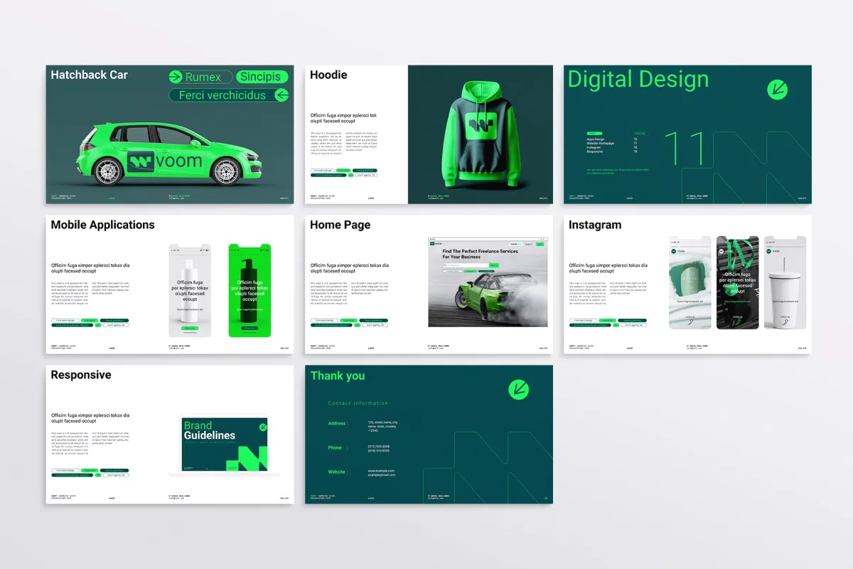 Brand Guidelines Presentation Template