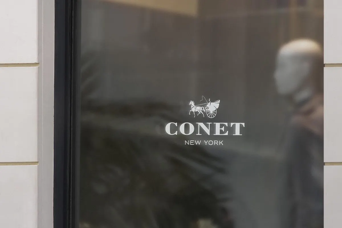 Logo Mockup Window Sign Fashion Store