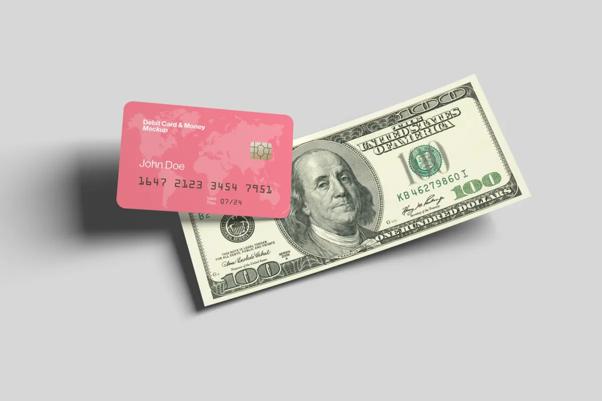 Debit Card Mockups