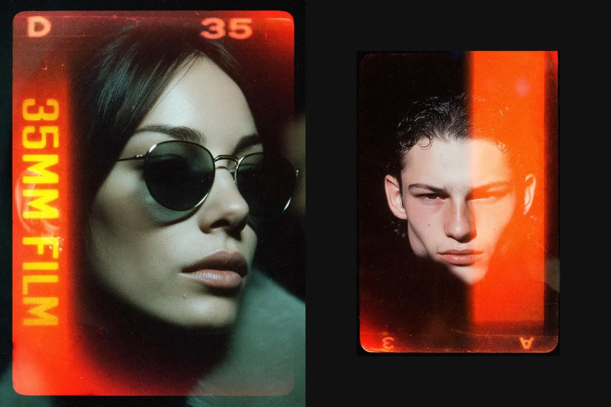 Old Film Burn Overlay Bundle