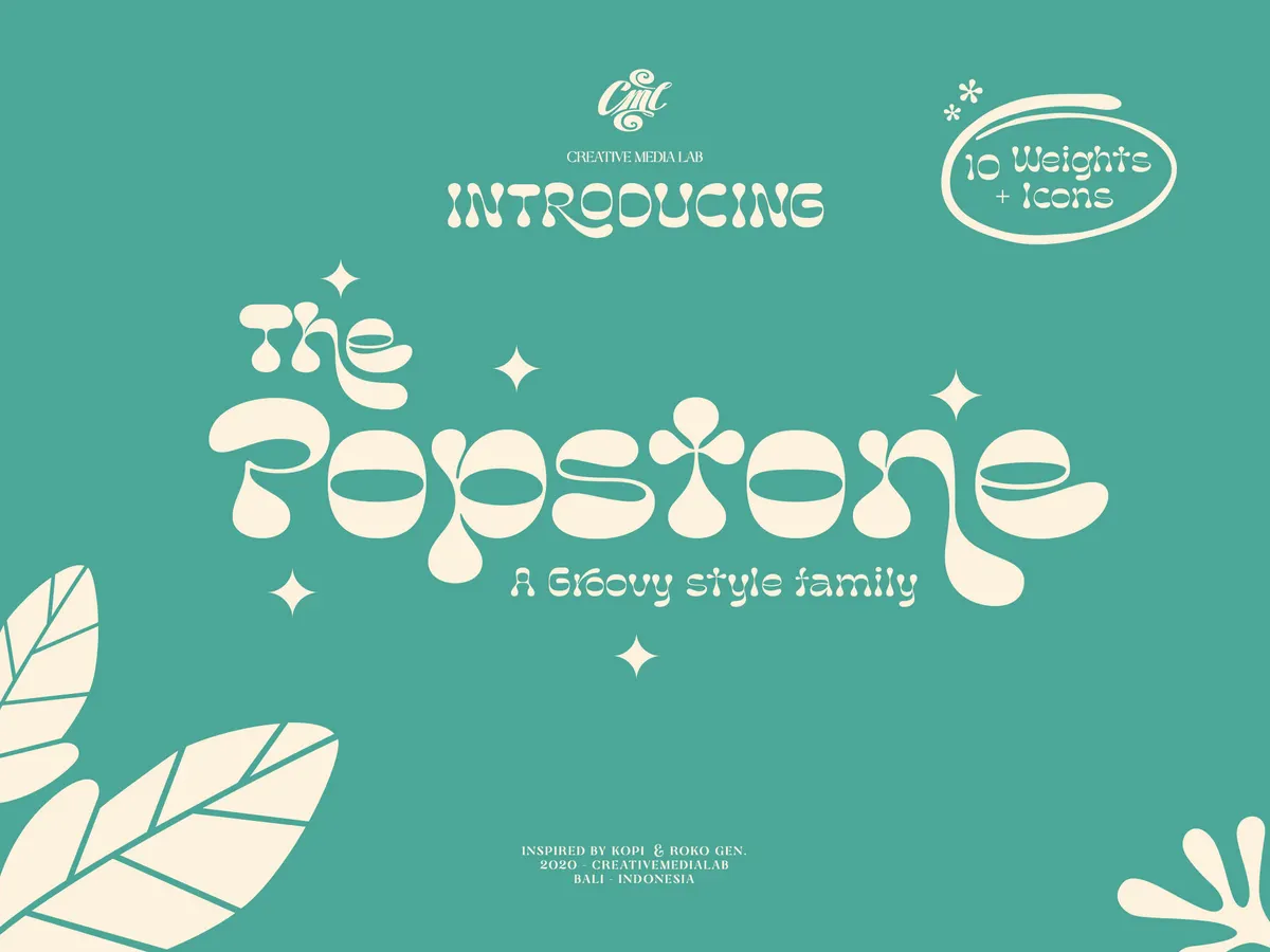 Popstone Display Font