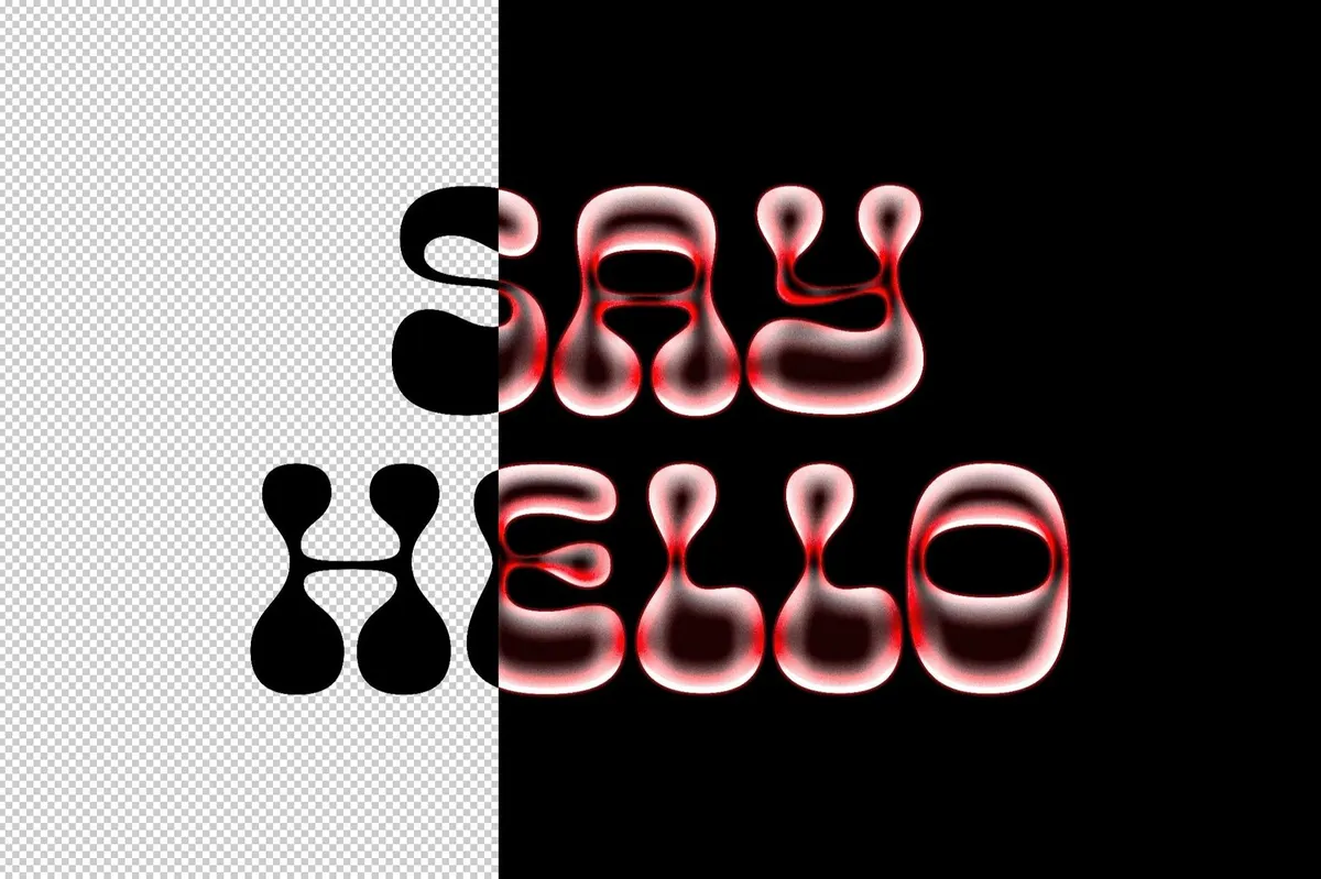 Soft Chrome Text & Logo Effect