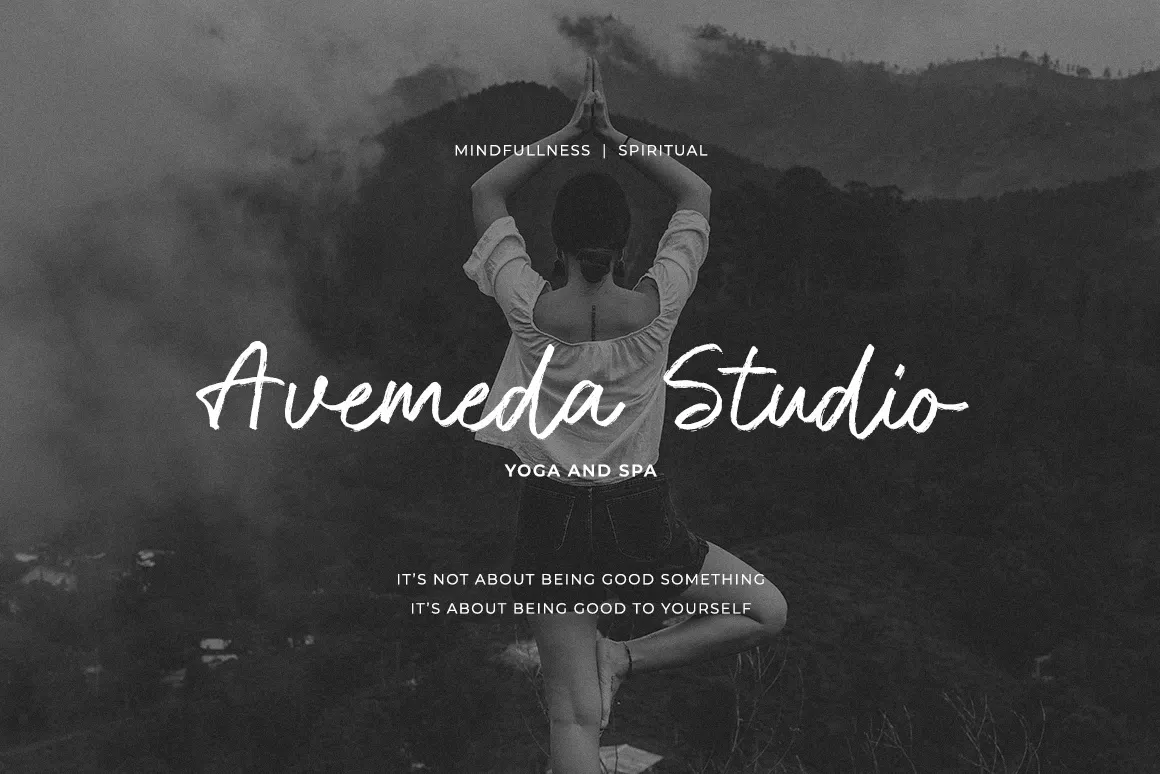Brittney and Jasmine - Signature Brush Font