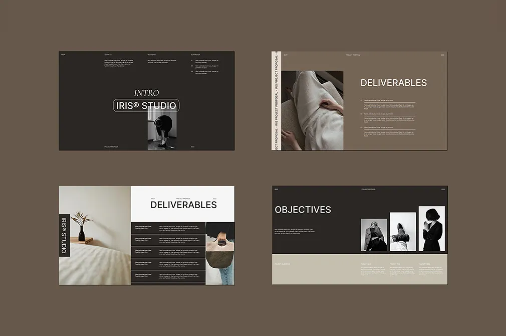 Iris Project Proposal — PowerPoint Template