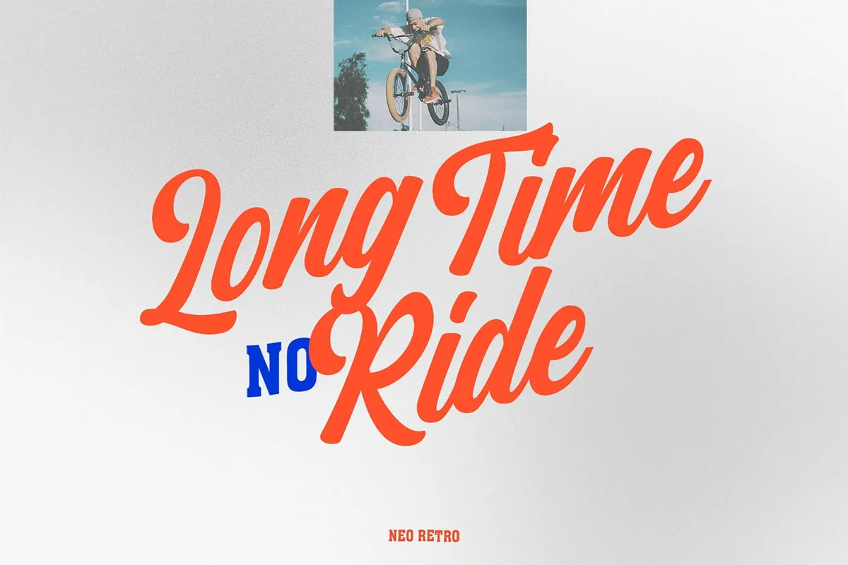 Naterium — Retro Script Font