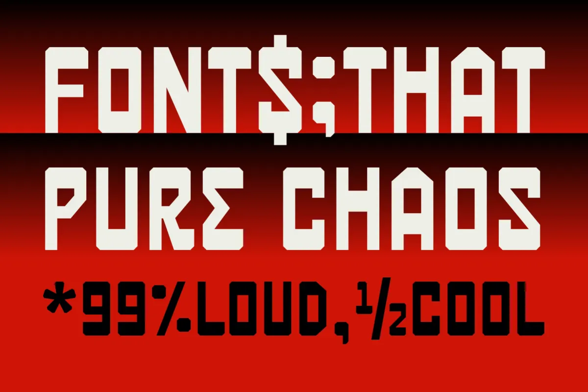 SFC Privet - Bold Geometric Retro Font