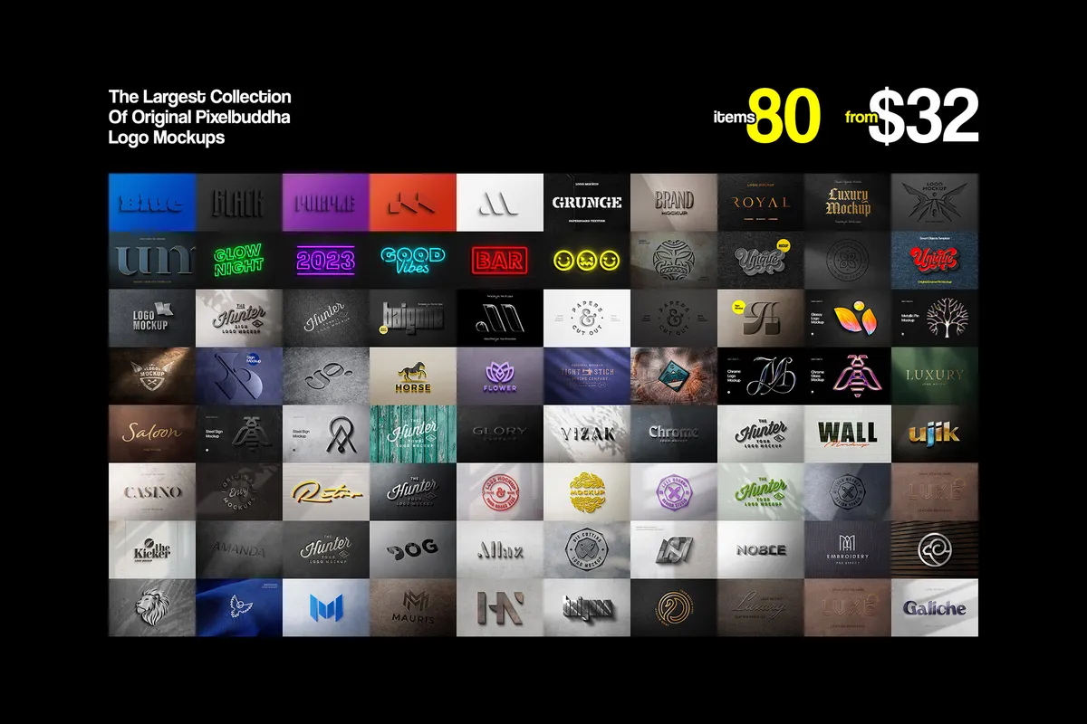 Logo Mockups Ultimate Bundle