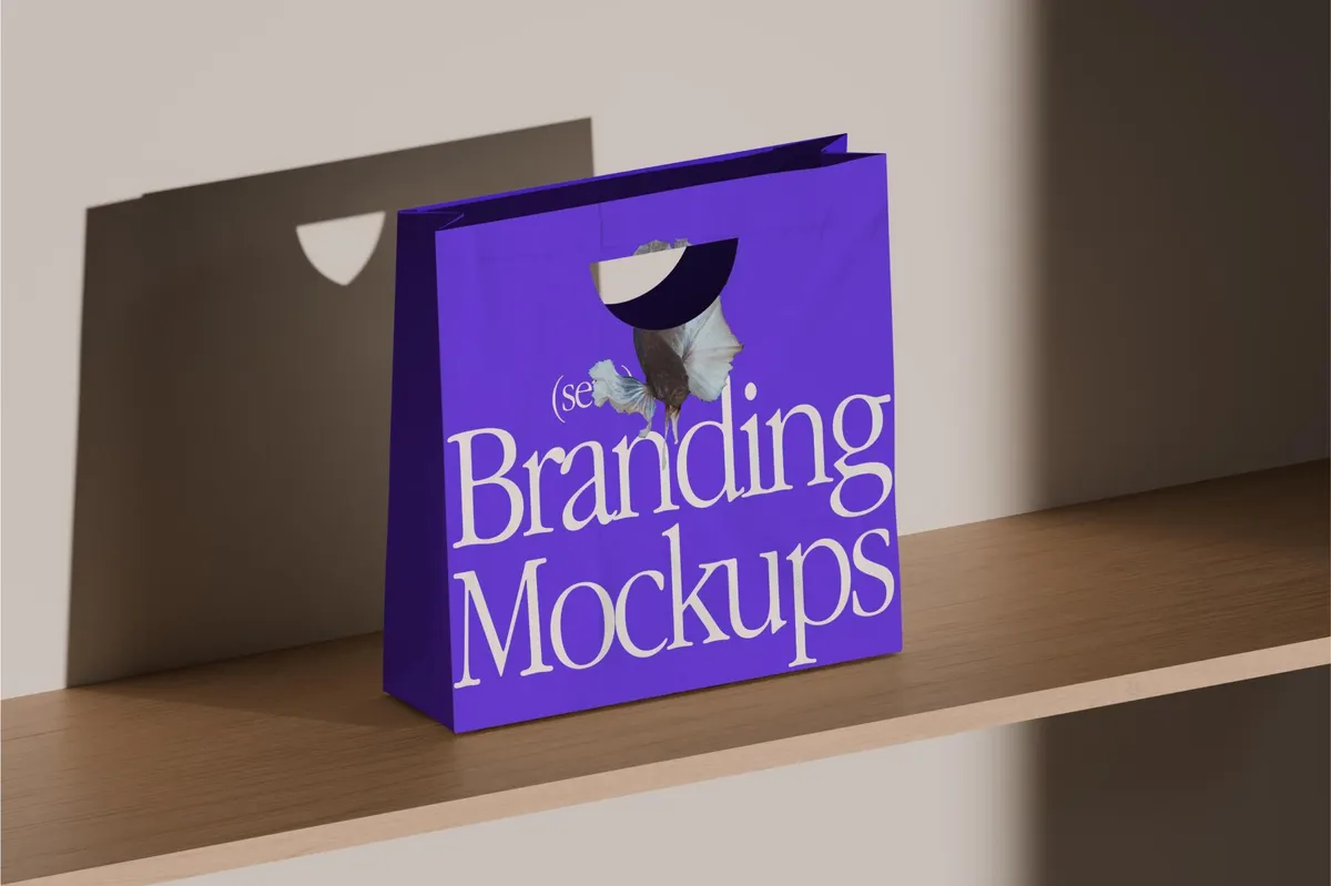 Paper Bag Mockup