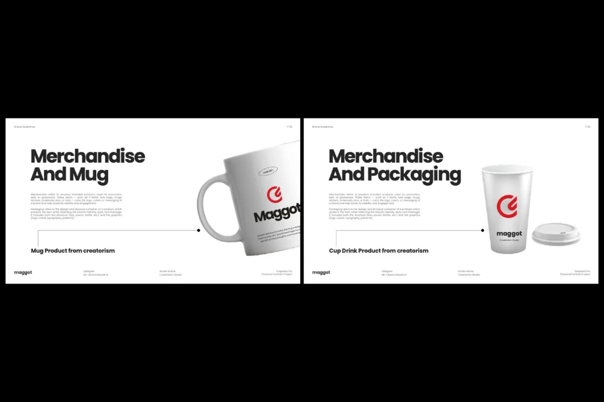 Modern Brand Guidelines PowerPoint Template
