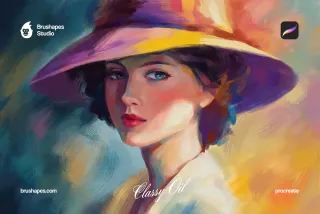 Classy Oil Procreate Brushes