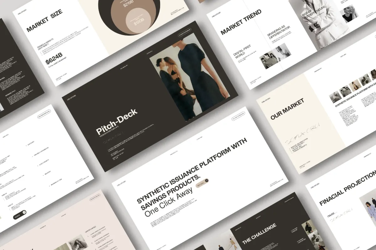ORLI | Pitch Deck Template