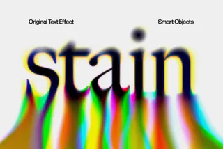 Rainbow Melting Text Effect