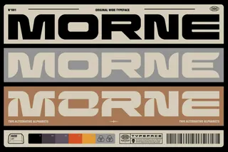 Morne Display Typeface