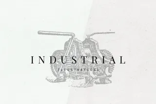 Industrial Vector Illustrations Set