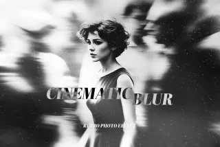 Cinematic Blur Photo Effect