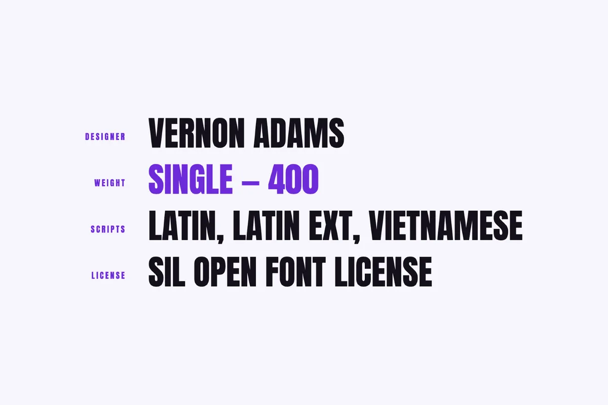 Anton - Free Grotesque Font