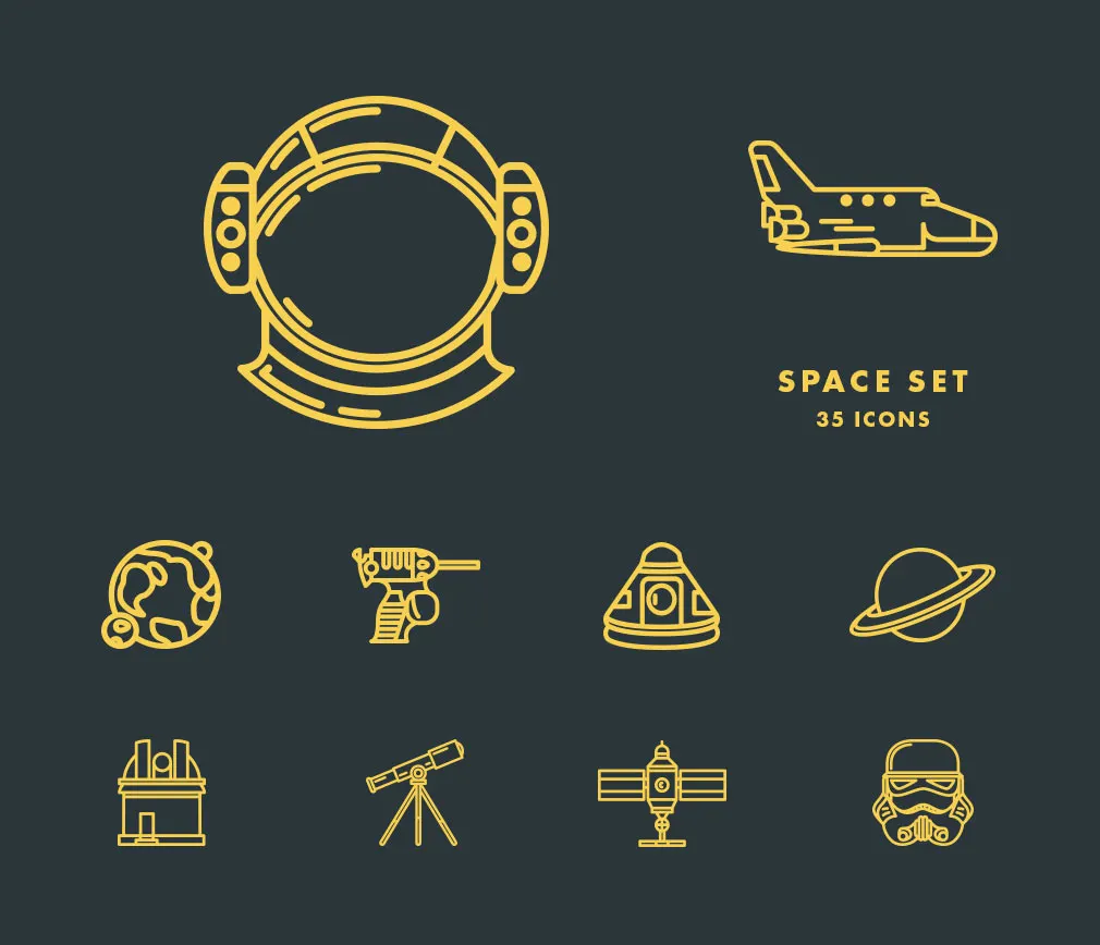 280 Vector Line Icons Pack