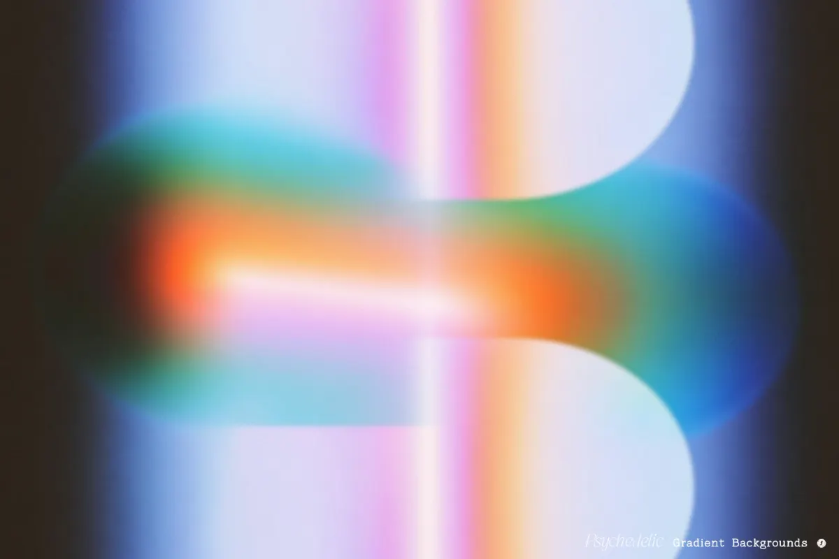 190 Psychedelic Gradient Textures