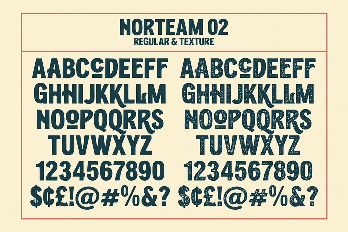 Norteam | Font Collection