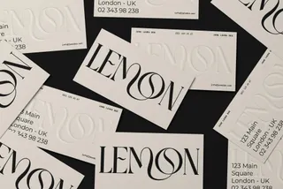 LEMON Business Card Mockup