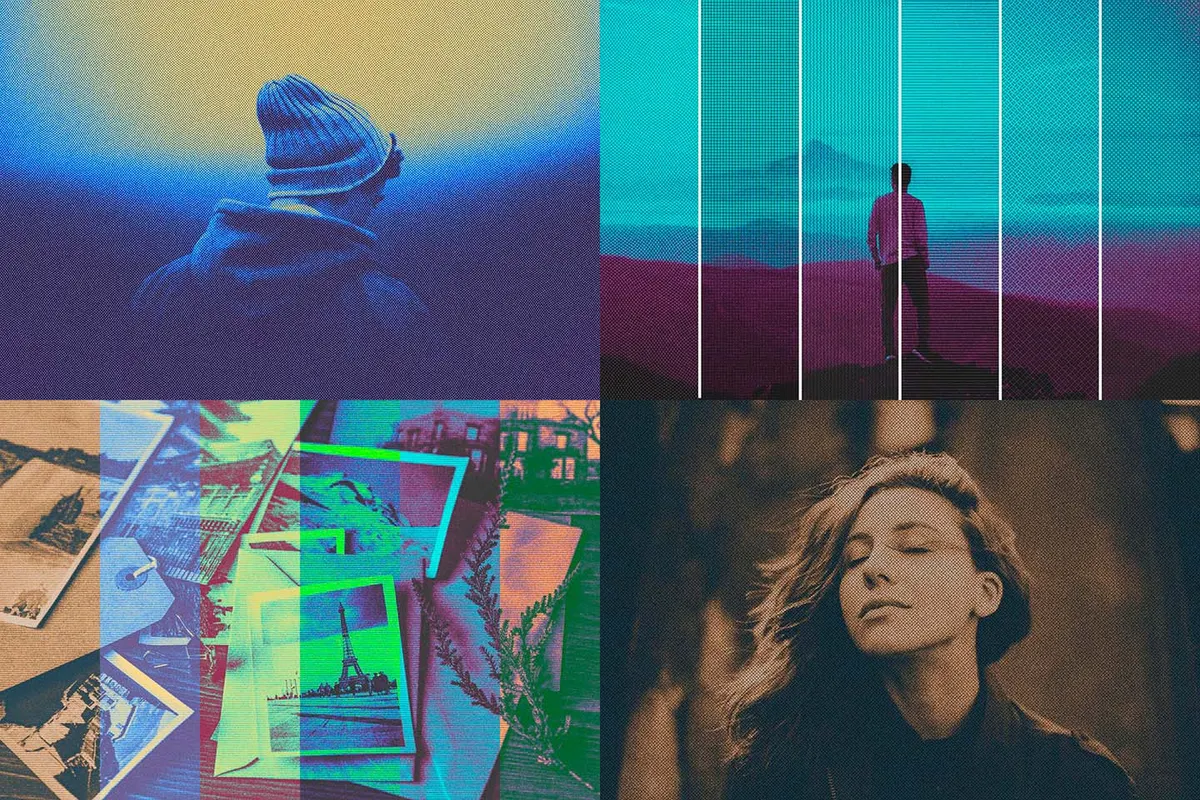16 in One: Halftones Collection
