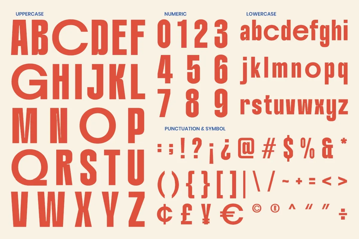 Chrones - Bold Condensed Sans Font